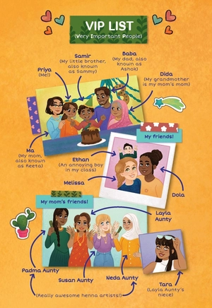 bộ the party diaries 2 - starry henna night (a branches book)