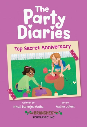bộ the party diaries 3 - top secret anniversary (a branches book)