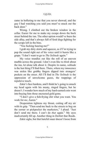 bộ the plated prisoner series book 3: gleam