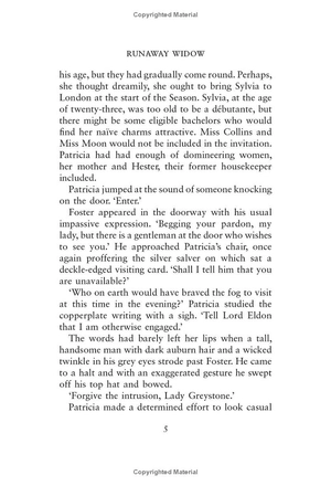 bộ the rockwood chronicles 3: runaway widow