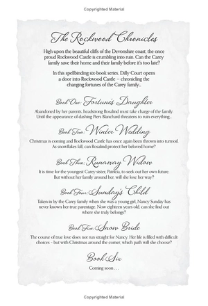 bộ the rockwood chronicles 3: runaway widow