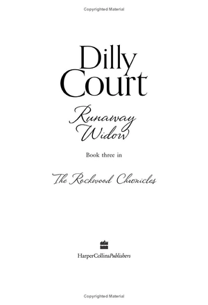 bộ the rockwood chronicles 3: runaway widow