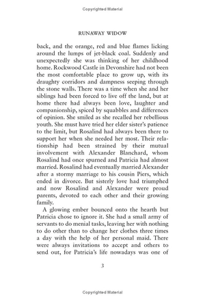 bộ the rockwood chronicles 3: runaway widow