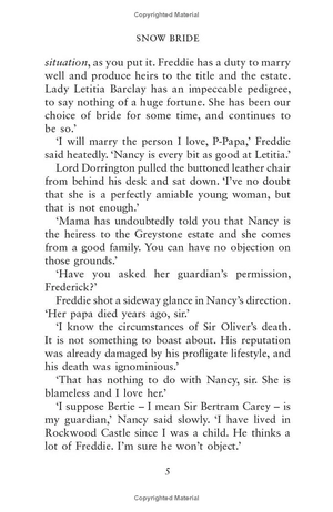 bộ the rockwood chronicles 5: snow bride