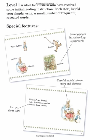 bộ the tale of peter rabbit - read it yourself with ladybird : level 1