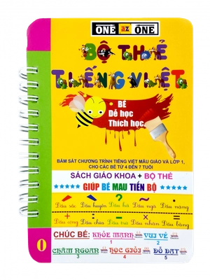 bộ thẻ tiếng việt (từ 4 - 7 tuổi)