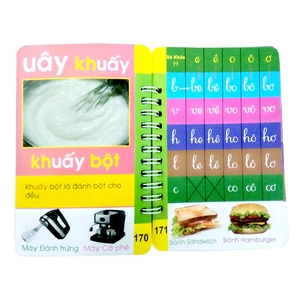bộ thẻ tiếng việt (từ 4 - 7 tuổi)