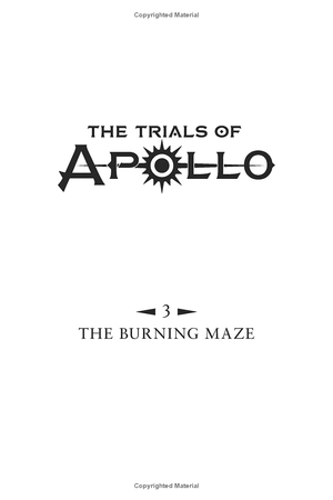 bộ the trials of apollo 3: the burning maze