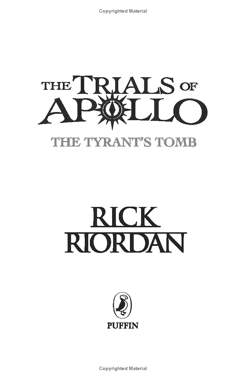 bộ the trials of apollo 4: the tyrantℹs tomb