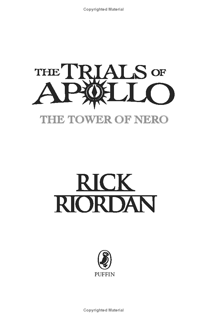 bộ the trials of apollo 5: the tower of nero