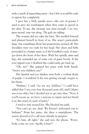 bộ the trials of apollo book 2: the dark prophecy