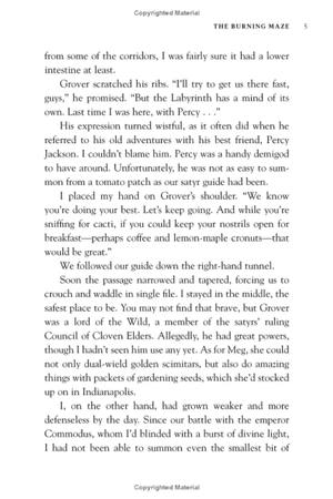 bộ the trials of apollo book 3: the burning maze