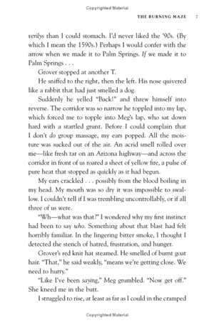 bộ the trials of apollo book 3: the burning maze