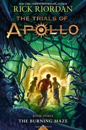 bộ the trials of apollo book 3: the burning maze