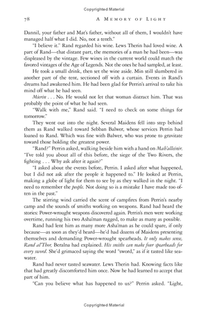 bộ the wheel of time 14: a memory of light