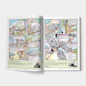 bộ the young scientist - truyện tranh khoa học cho trẻ em - level 1 - tập 2: mùi bắp rang thơm lừng trong rừng