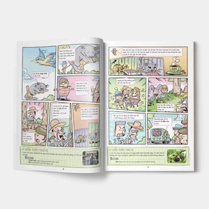 bộ the young scientist - truyện tranh khoa học cho trẻ em - level 1 - tập 2: mùi bắp rang thơm lừng trong rừng