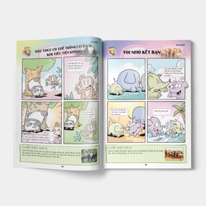 bộ the young scientist - truyện tranh khoa học cho trẻ em - level 1 - tập 2: mùi bắp rang thơm lừng trong rừng