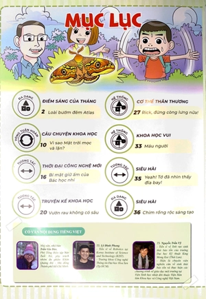 bộ the young scientist - truyện tranh khoa học cho trẻ em - level 1 - tập 3: loài bướm đêm atlas