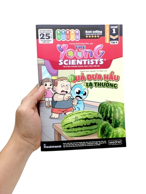 bộ the young scientist - truyện tranh khoa học cho trẻ em - level 1 - tập 6: quả dưa hấu lạ thường