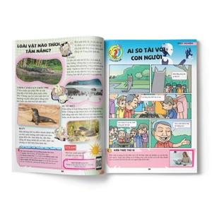 bộ the young scientist - truyện tranh khoa học cho trẻ em - level 2 - tập 2: ai so tài với con người