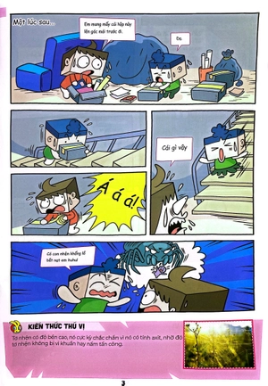 bộ the young scientist - truyện tranh khoa học cho trẻ em - level 2 - tập 5: lâu đài cát biển không thể tồn tại mãi mãi