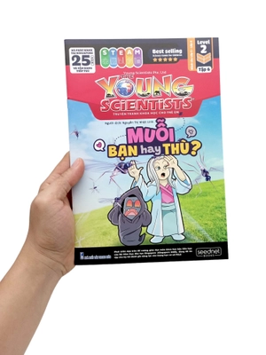 bộ the young scientist - truyện tranh khoa học cho trẻ em - level 2 - tập 6: muỗi - bạn hay thù?