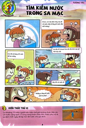 bộ the young scientist - truyện tranh khoa học cho trẻ em - level 2 - tập 7: dòng sông đã đổi hướng