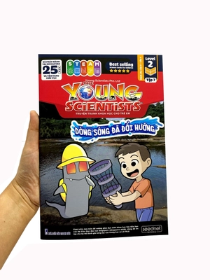 bộ the young scientist - truyện tranh khoa học cho trẻ em - level 2 - tập 7: dòng sông đã đổi hướng