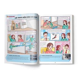 bộ the young scientist - truyện tranh khoa học cho trẻ em - level 3 - tập 1: lốp xe không hơi