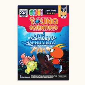 bộ the young scientist - truyện tranh khoa học cho trẻ em - level 3 - tập 2: cá hồng y phun lửa