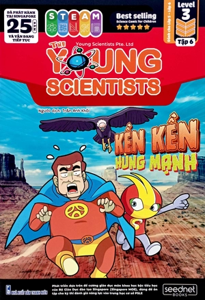 bộ the young scientist - truyện tranh khoa học cho trẻ em - level 3 - tập 6: kền kền hùng mạnh