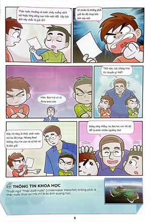 bộ the young scientist - truyện tranh khoa học cho trẻ em - level 3 - tập 6: kền kền hùng mạnh