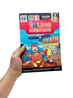 bộ the young scientist - truyện tranh khoa học cho trẻ em - level 3 - tập 6: kền kền hùng mạnh
