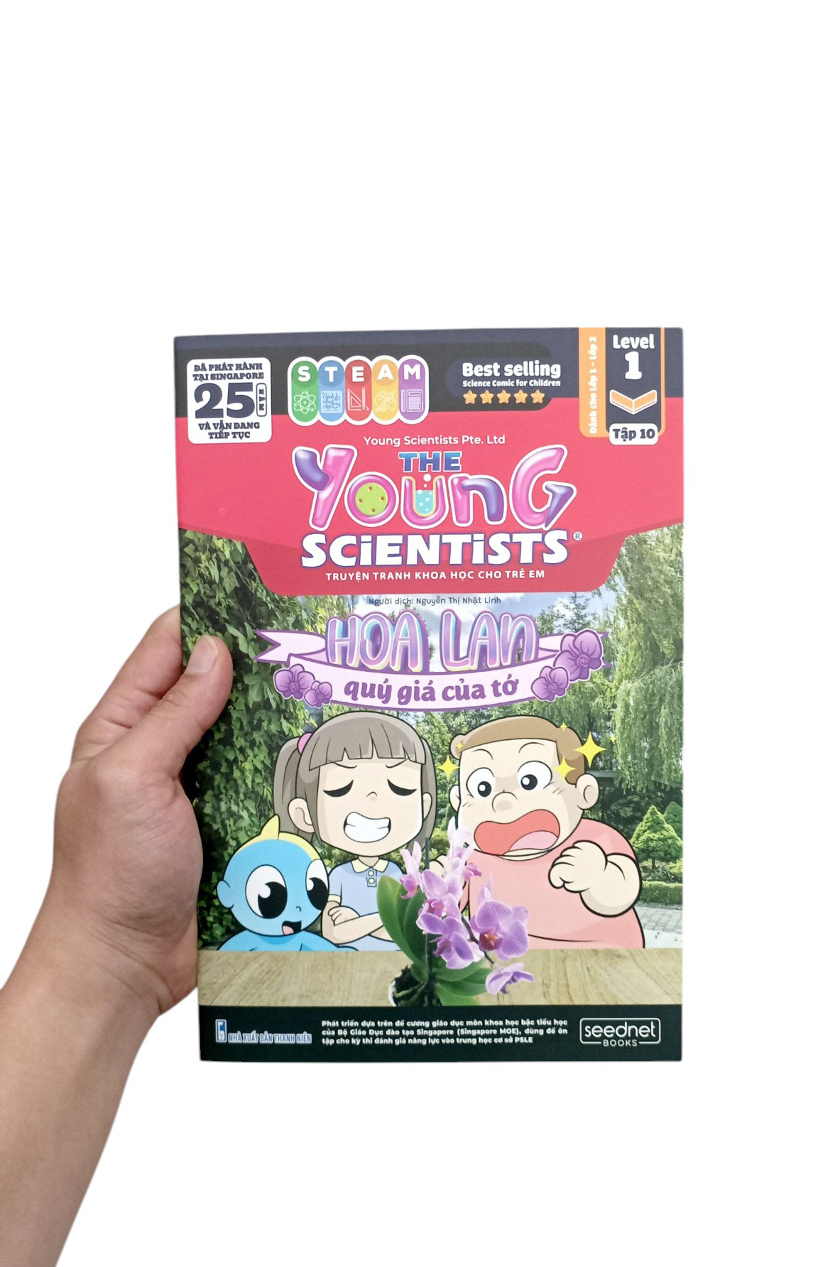 Bo
						
										
										The Young Scientists - Truyen Tranh Khoa Hoc Cho Tre Em - Level 1 - Tap 10 - Hoa Lan Quy Gia Cua To