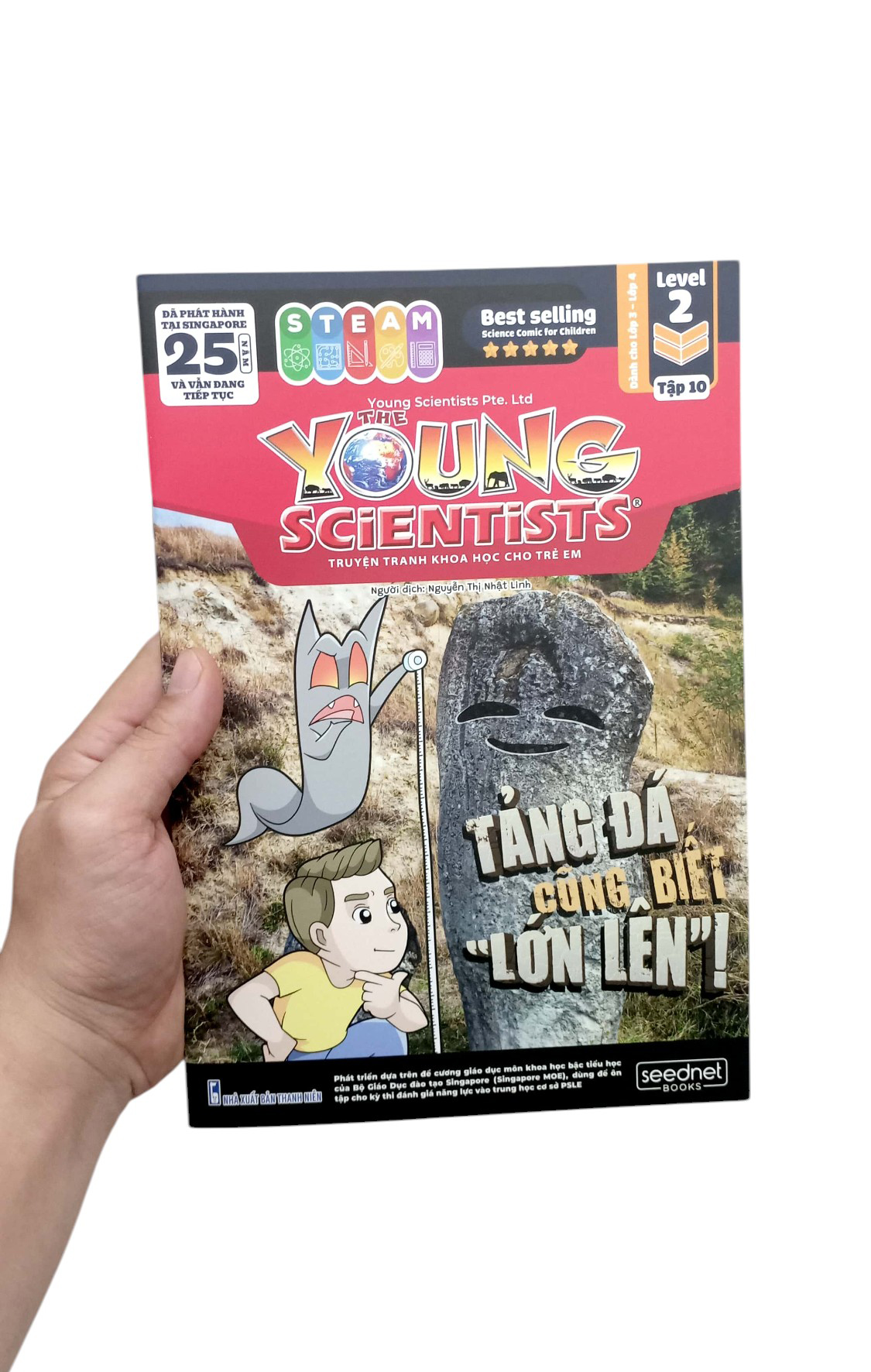 Bo
						
										
										The Young Scientists - Truyen Tranh Khoa Hoc Cho Tre Em - Level 2 - Tap 10 - Tang Da Cung Biet “Lon Len”!