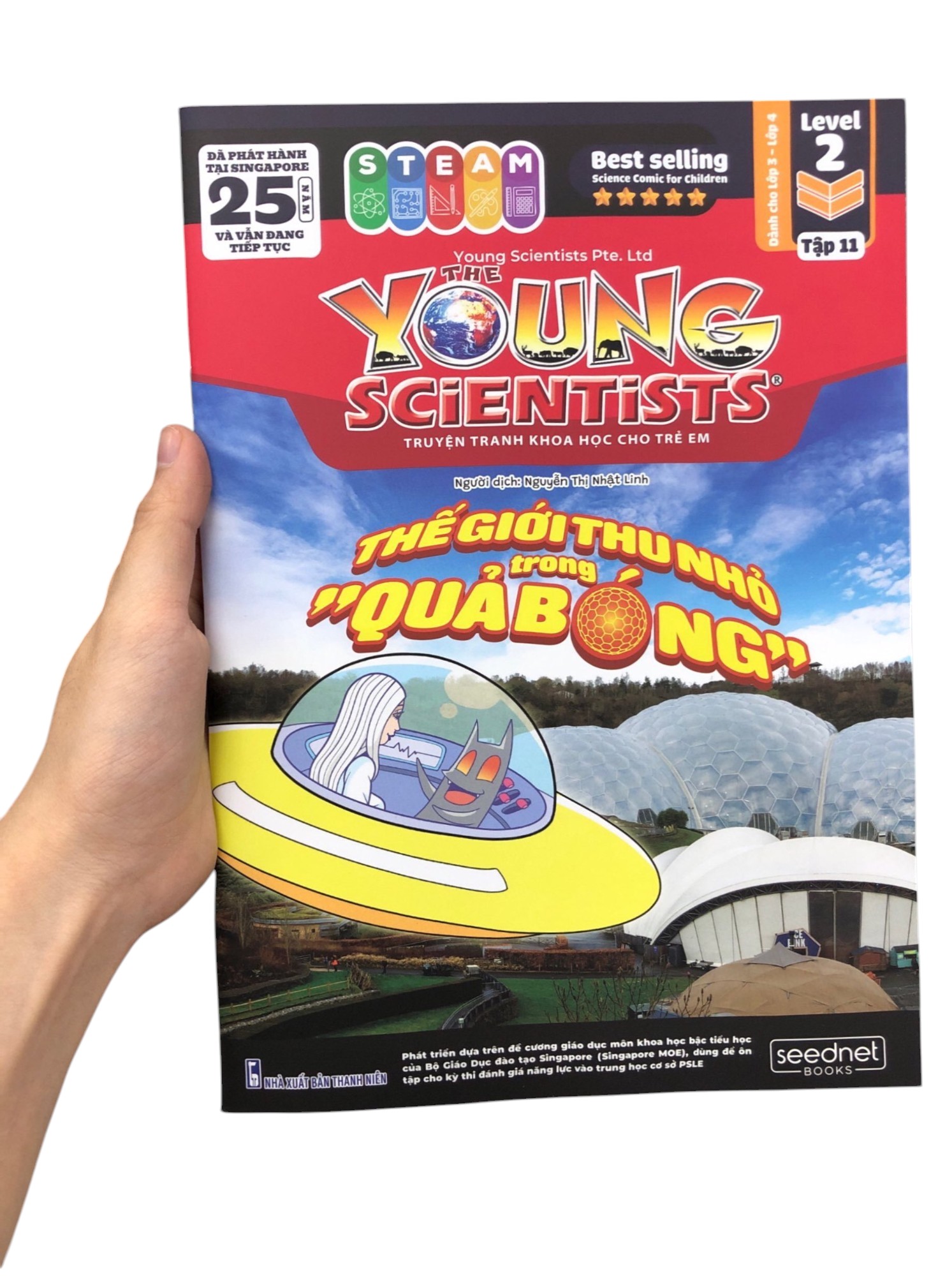 Bo
						
										
										The Young Scientists - Truyen Tranh Khoa Hoc Cho Tre Em - Level 2 - Tap 11 - The Gioi Thu Nho Trong “Qua Bong”!