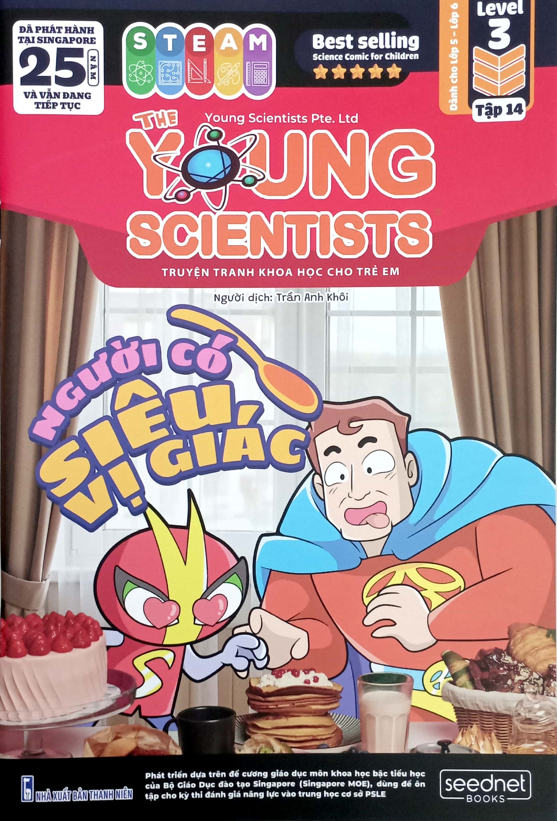 Bo
						
										
										The Young Scientists - Truyen Tranh Khoa Hoc Cho Tre Em - Level 3 - Tap 14 - Nguoi Co Sieu Vi Giac