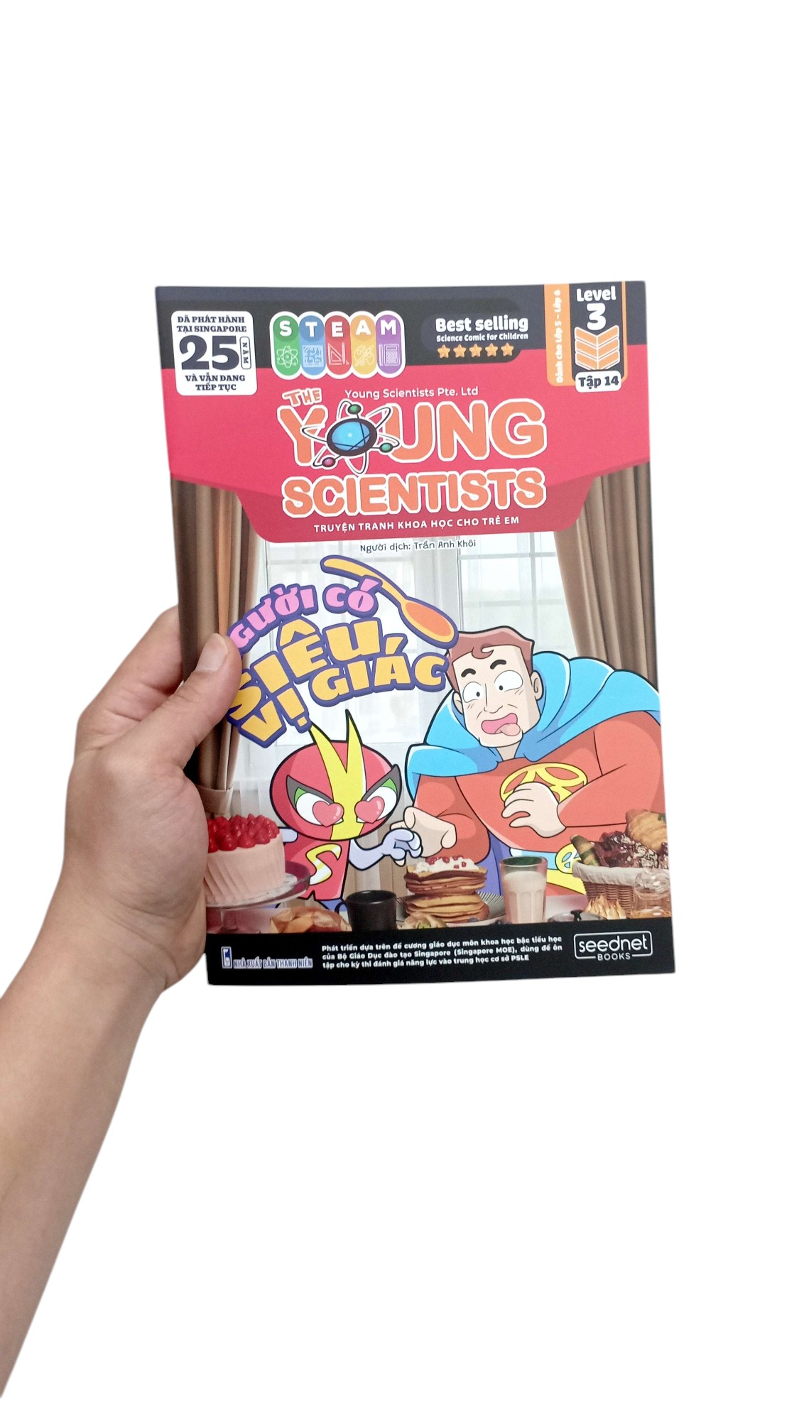 Bo
						
										
										The Young Scientists - Truyen Tranh Khoa Hoc Cho Tre Em - Level 3 - Tap 14 - Nguoi Co Sieu Vi Giac