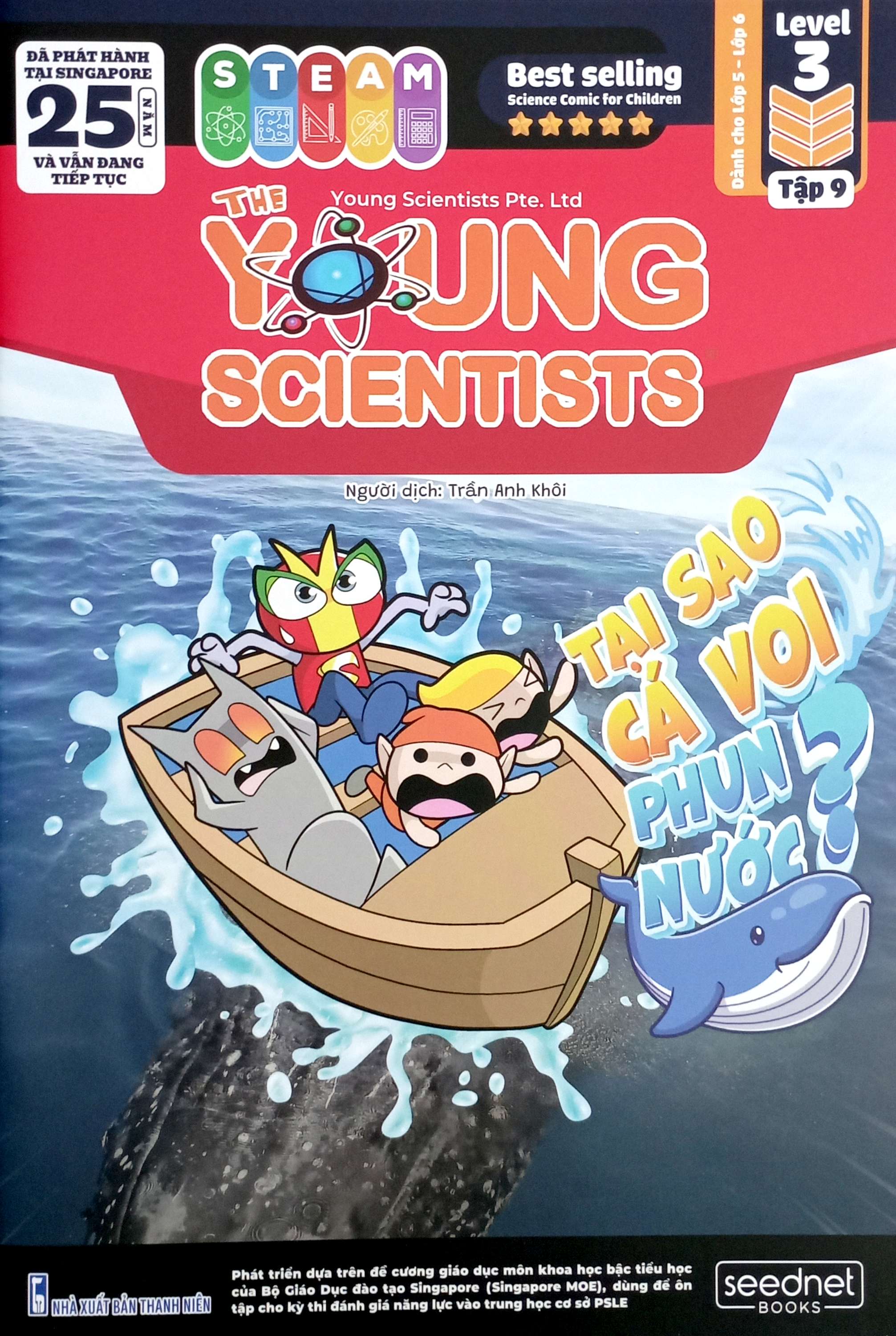 Bo
						
										
										The Young Scientists - Truyen Tranh Khoa Hoc Cho Tre Em - Level 3 - Tap 9 - Tai Sao Ca Voi Phun Nuoc