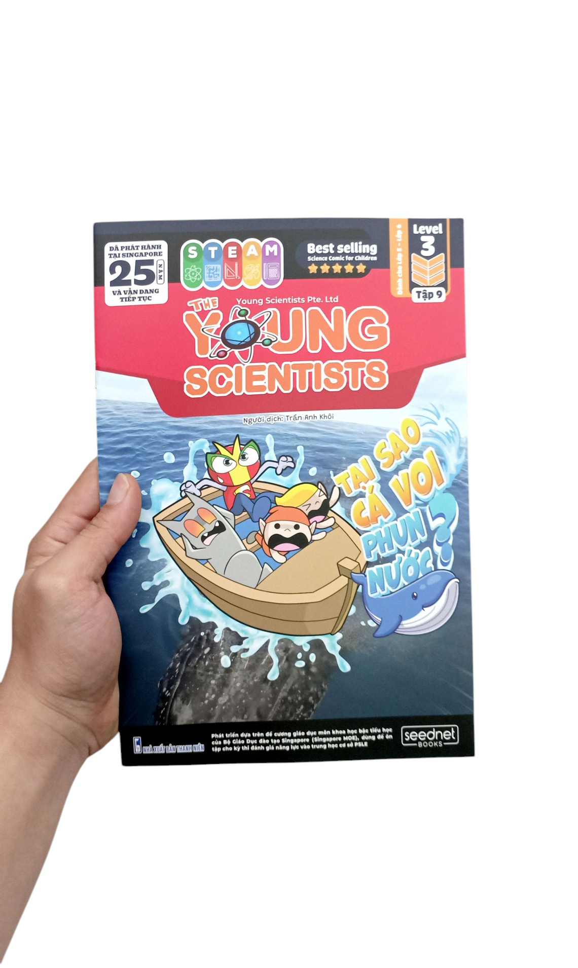 Bo
						
										
										The Young Scientists - Truyen Tranh Khoa Hoc Cho Tre Em - Level 3 - Tap 9 - Tai Sao Ca Voi Phun Nuoc