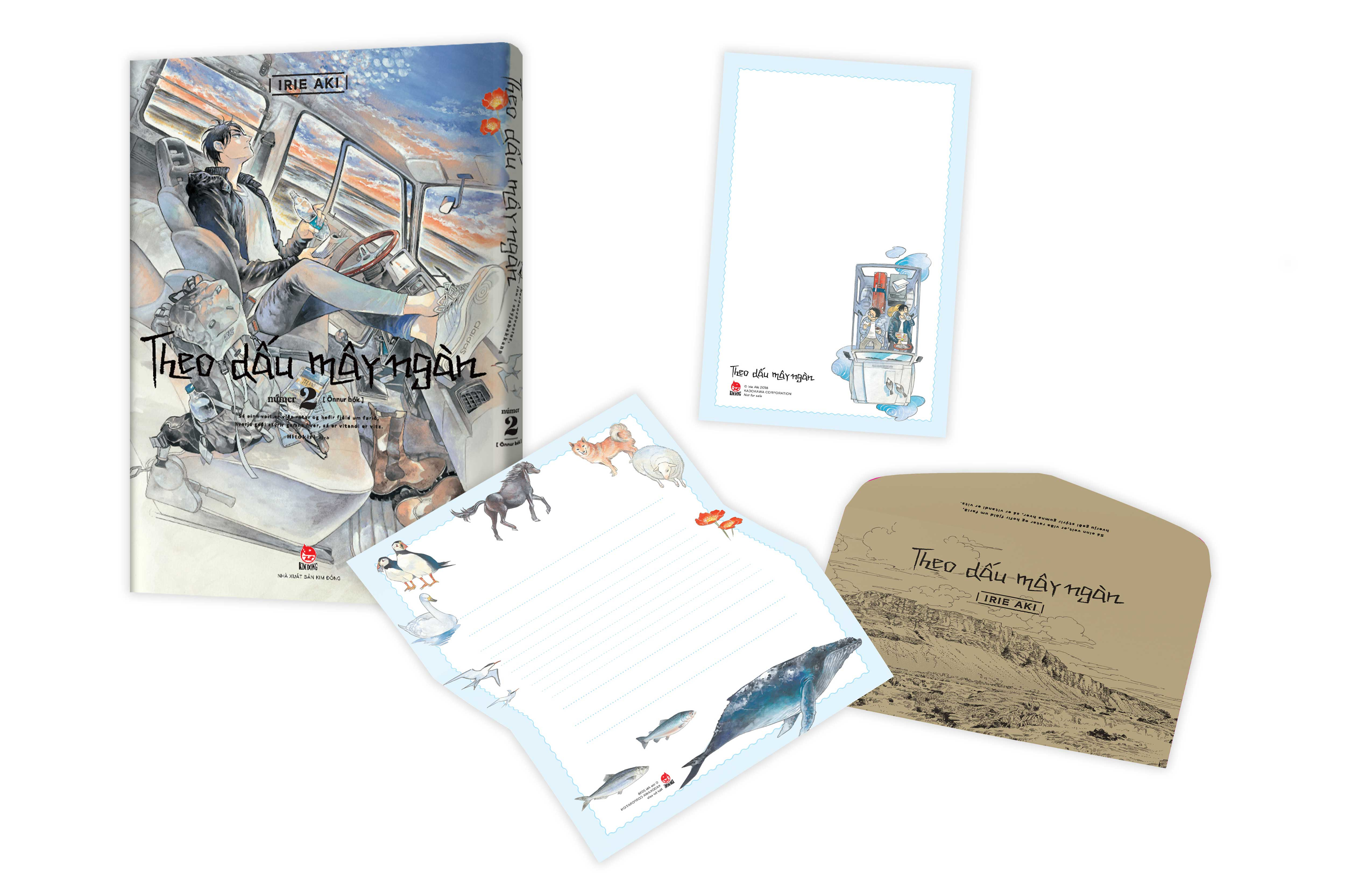 Bo
						
										
										Theo Dau May Ngan - Tap 2 - Tang Kem Obi + Postcard + Phong Thu + Giay Viet Thu