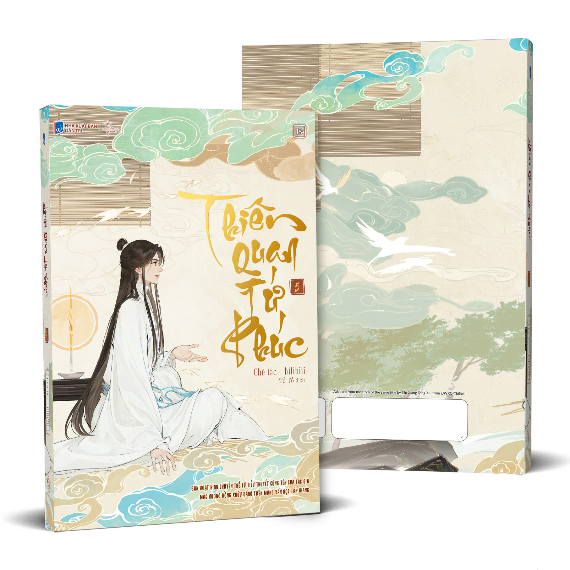 Bo
						
										
										Thien Quan Tu Phuc - Ban Hoat Hinh - Tap 5 - Tang Kem Bookmark PVC