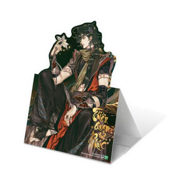 Bộ Thiên Quan Tứ Phúc - Tập 4 - Bản Sưu Tầm - Tặng Kèm 1 Standee Giấy + 1 Set 4 Postcards Kèm Khung Tranh + 1 Sổ Xé + 2 Card Nhân Vật + 1 Pop-Up Card + Box Nam Châm