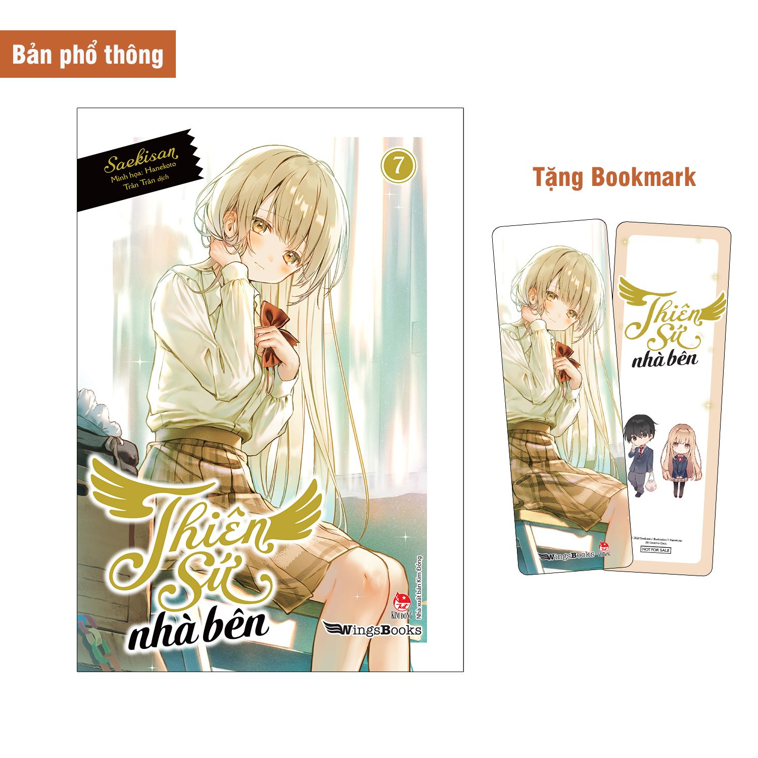 bộ thiên sứ nhà bên - tập 7 - tặng kèm bookmark