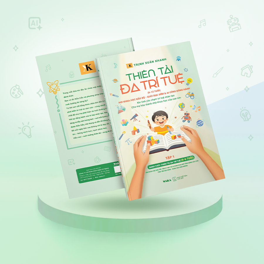 Bo
						
										
										Thien Tai Da Tri Tue (0-12 Tuoi) - Tap 1 - Danh Thuc Thien Tai Da Tri Tue (0-6 Tuoi)