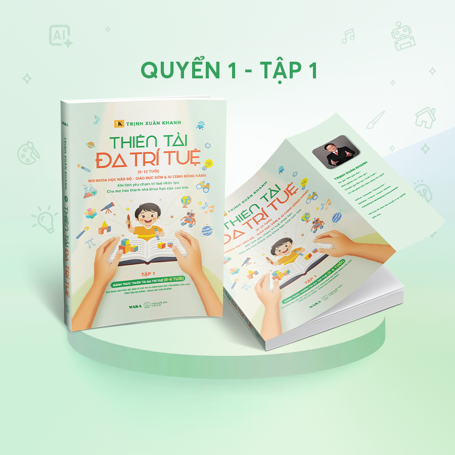 Bo
						
										
										Thien Tai Da Tri Tue (0-12 Tuoi) - Tap 1 - Danh Thuc Thien Tai Da Tri Tue (0-6 Tuoi)