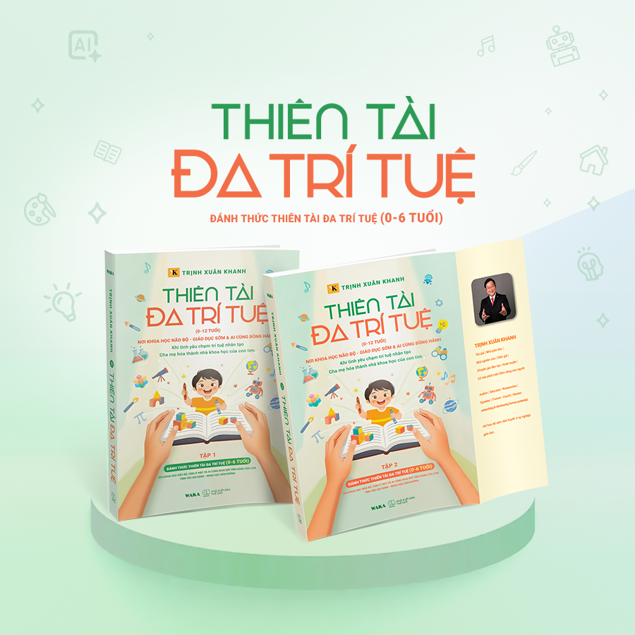 Bo
						
										
										Thien Tai Da Tri Tue (0-12 Tuoi) - Tap 1 - Danh Thuc Thien Tai Da Tri Tue (0-6 Tuoi)