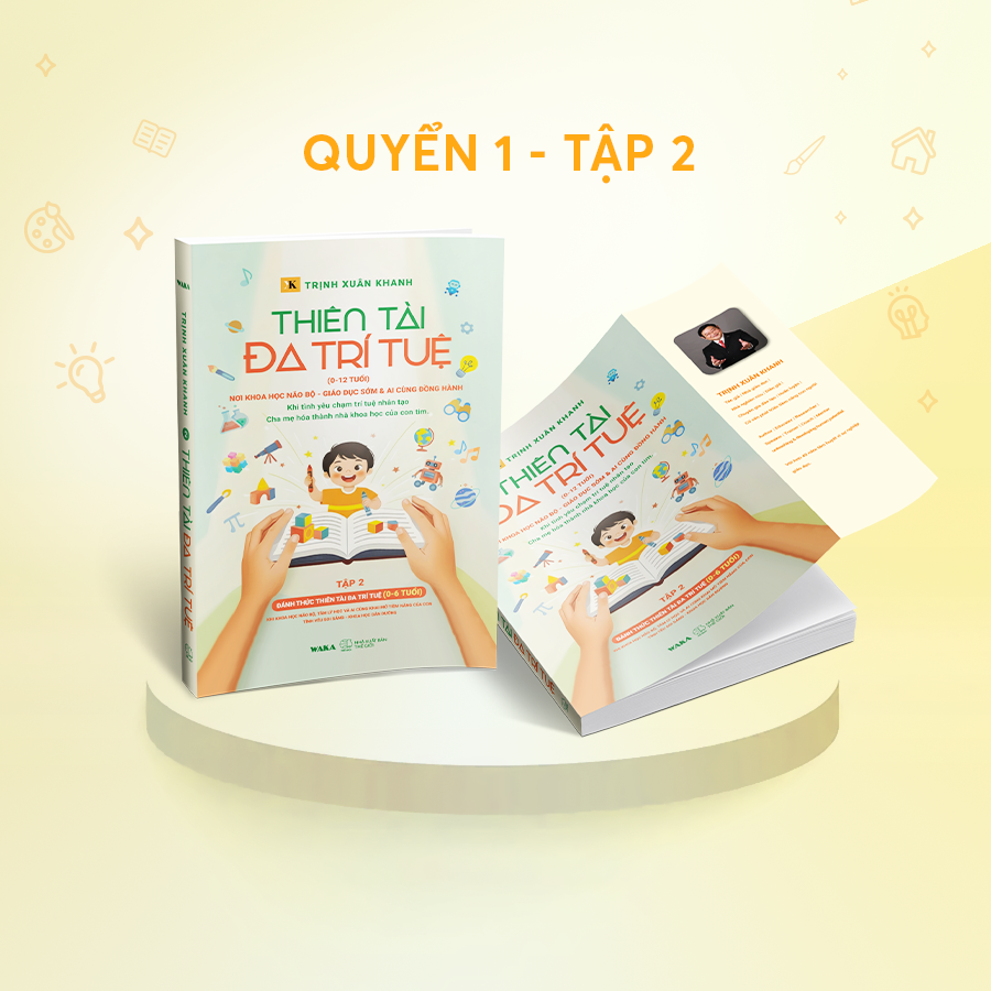 Bo
						
										
										Thien Tai Da Tri Tue (0-12 Tuoi) - Tap 2 - Danh Thuc Thien Tai Da Tri Tue (0-6 Tuoi)