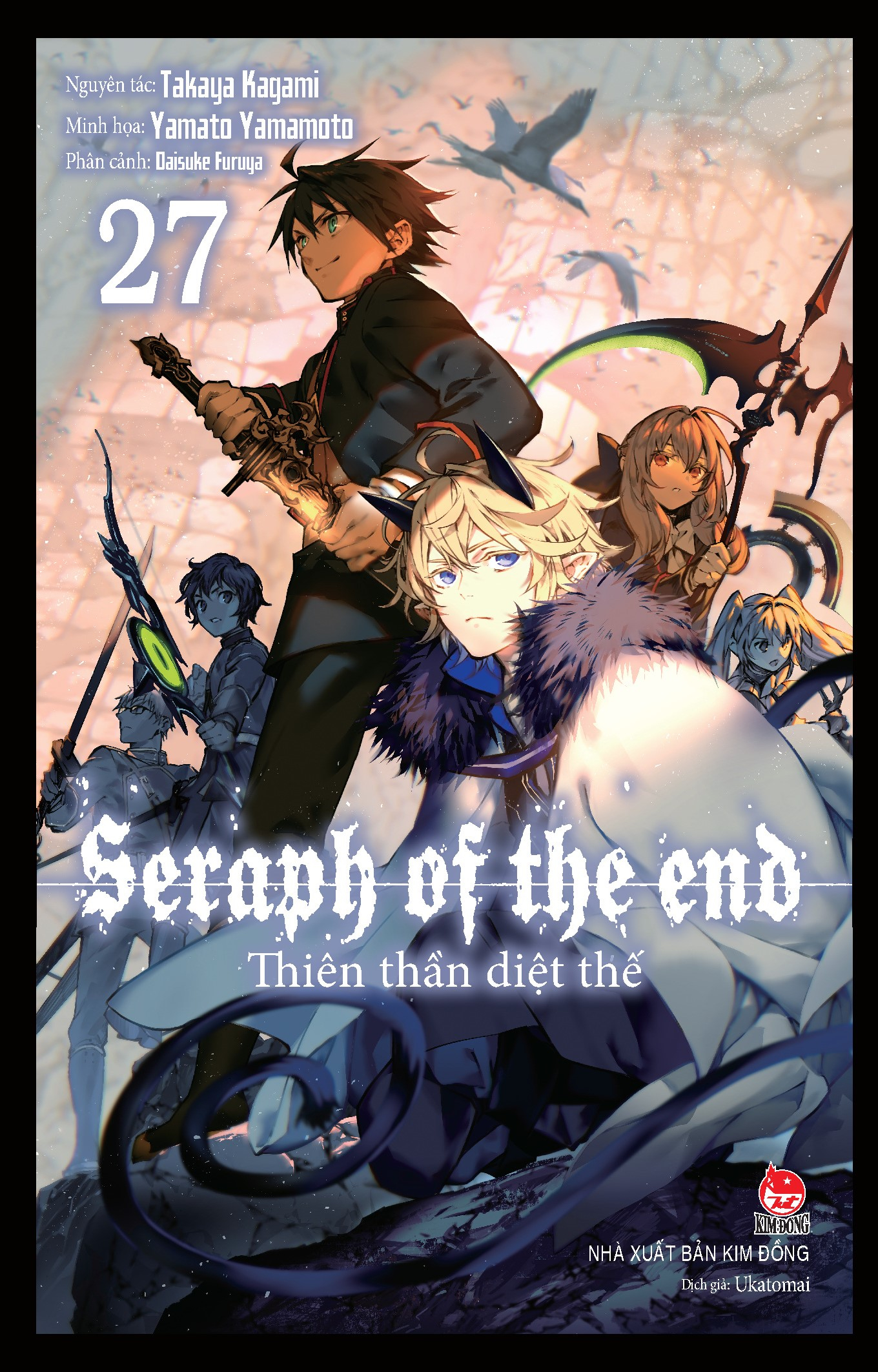 bộ thiên thần diệt thế - seraph of the end - tập 27